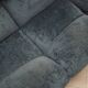 Navy blue velour sofa, Italian design, 1970s, production: Italy