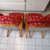 pair of shepherdess armchairs
