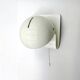 Applique iGuzzini 'Bugia' en blanc, rare design Giuseppe Cormio 1975
