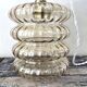Vintage glass diabolo-style pendant light