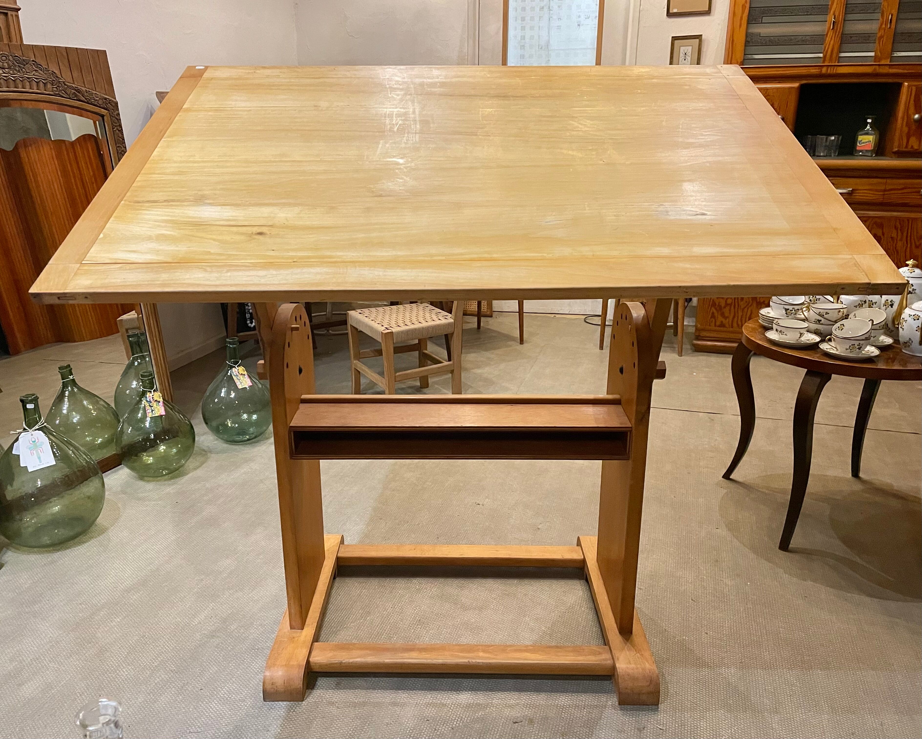 Vintage architect's table
