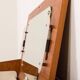 Danish teak dresser with hidden vanity and lights, 1960s