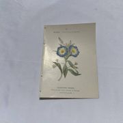 Gravure botanique planche naturaliste 19eme double face