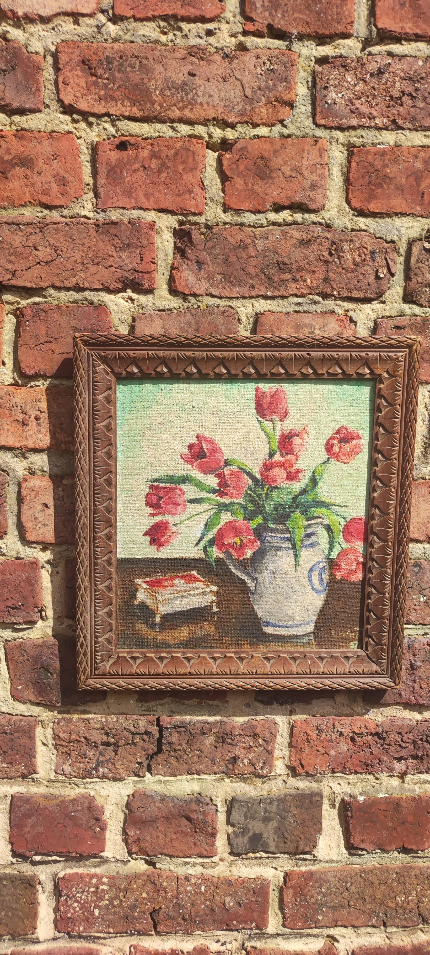 Painting Tulips 1957