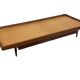 Vintage 1950s teak sofa bed with drawers.