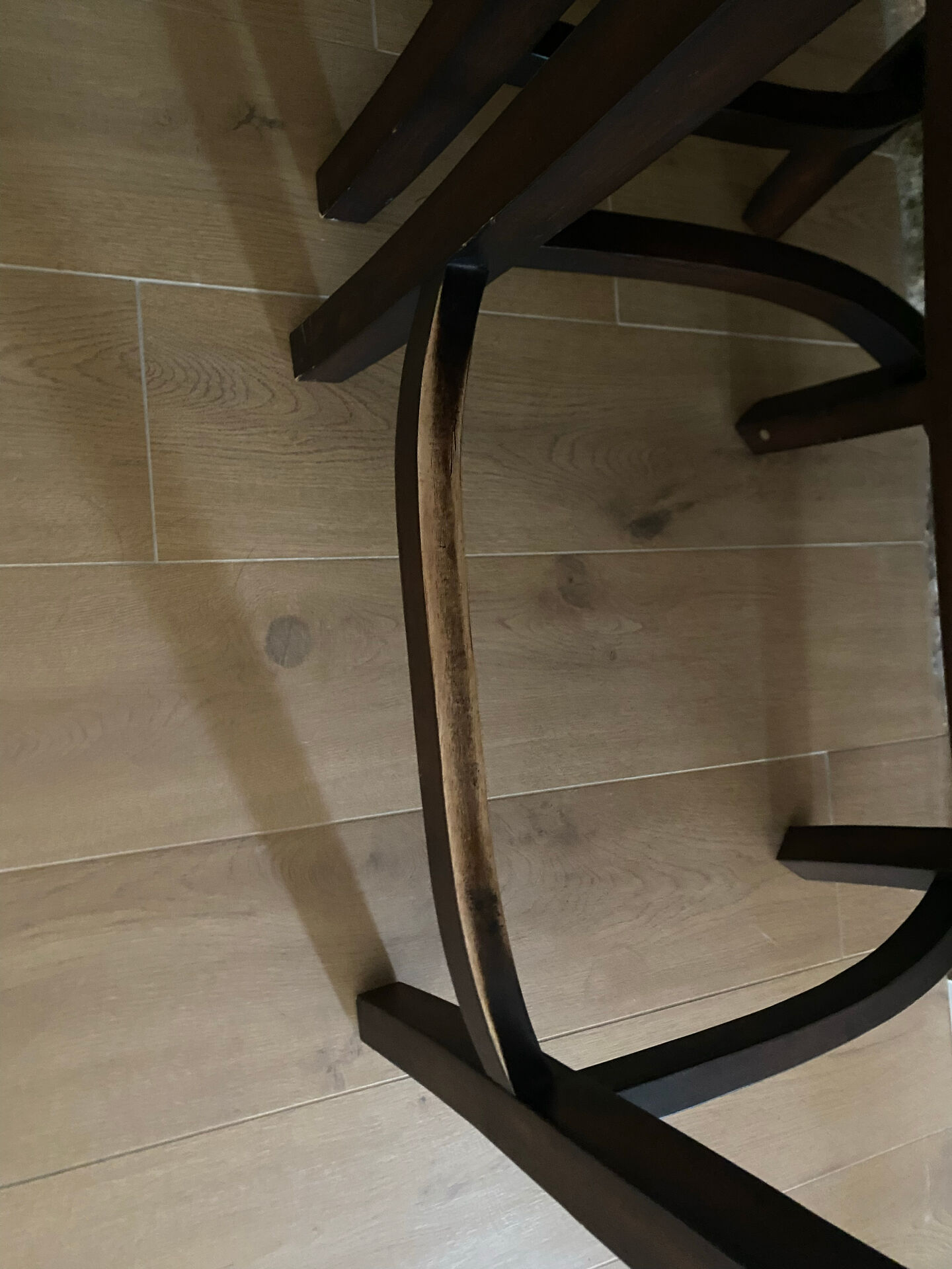 2 genuine leather bar stools from Signature