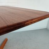 Table à manger avec rallonges en teck de Niels Möller, Dänemark années 60/70