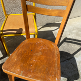 Set of 4 mismatched chairs