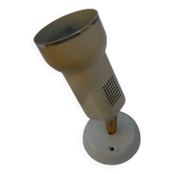 Small wall spot in white metal, vintage 1980