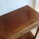 Console 1930s with floral carved motifs
