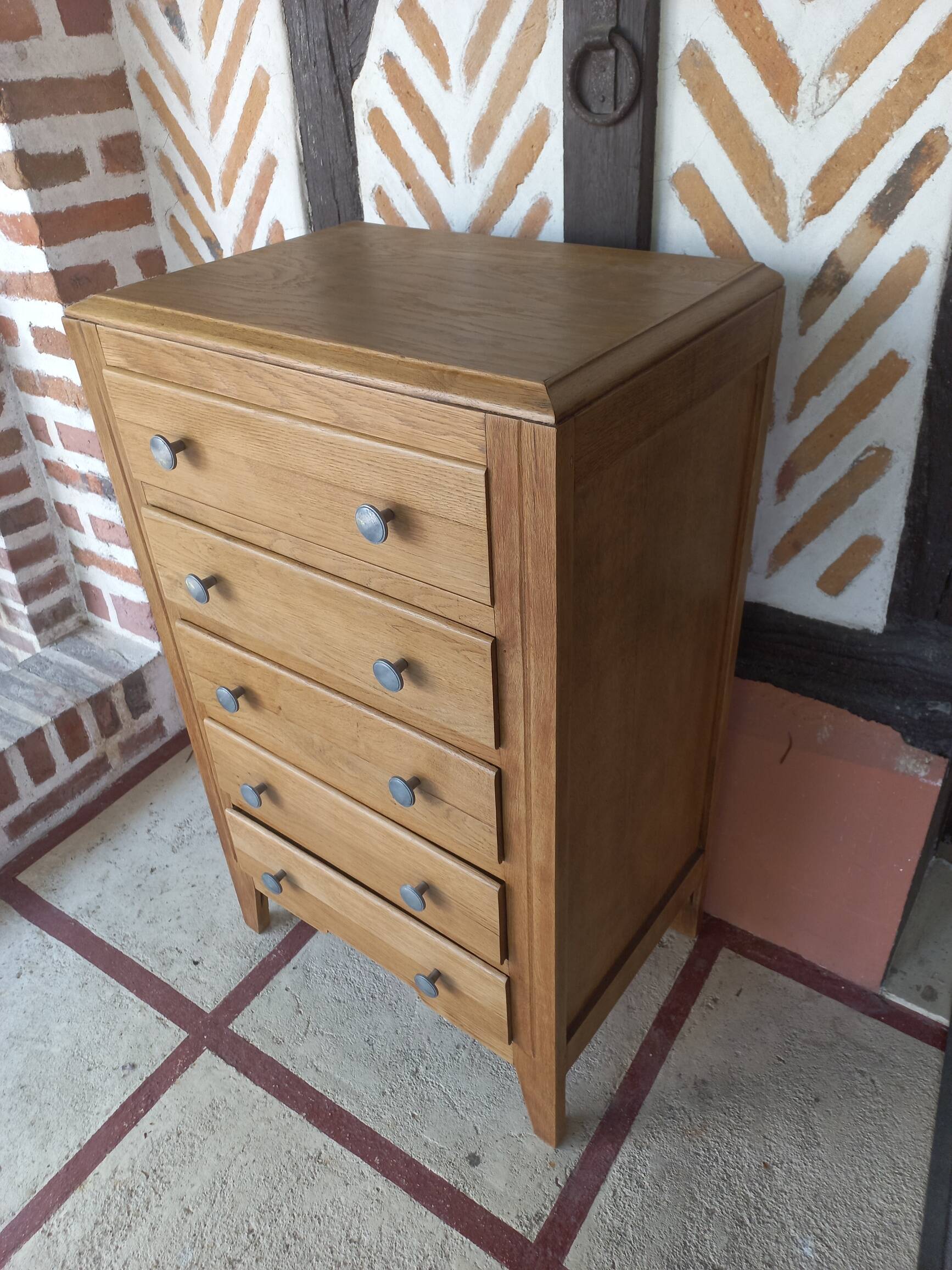 Weekly chest of drawers vintage 1960