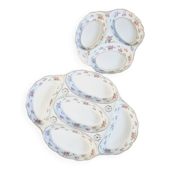 2 plats porcelaine de Limoges