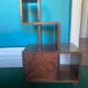 Solid wood bedside table