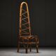 High Back Bamboo Chair, 1960s