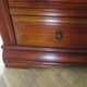 Cherrywood chest of drawers with ogee – 4 drawers – 80s – Louis Philippe style