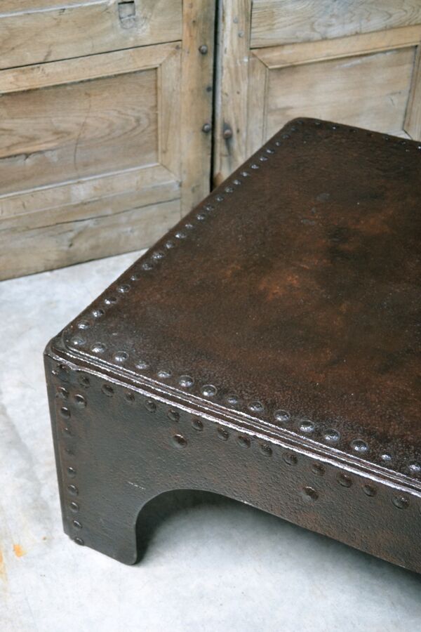 Table basse de type industrielle