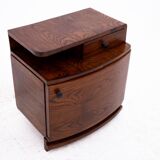 Art Deco bedside table, Poland, 1950s.