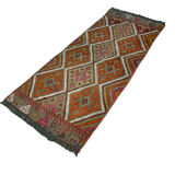 Vintage turkish kilim rug 94x40 cm
