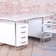 Bureau Bauhaus en acier chromé par Marcel Breuer, tchèque, années 1930