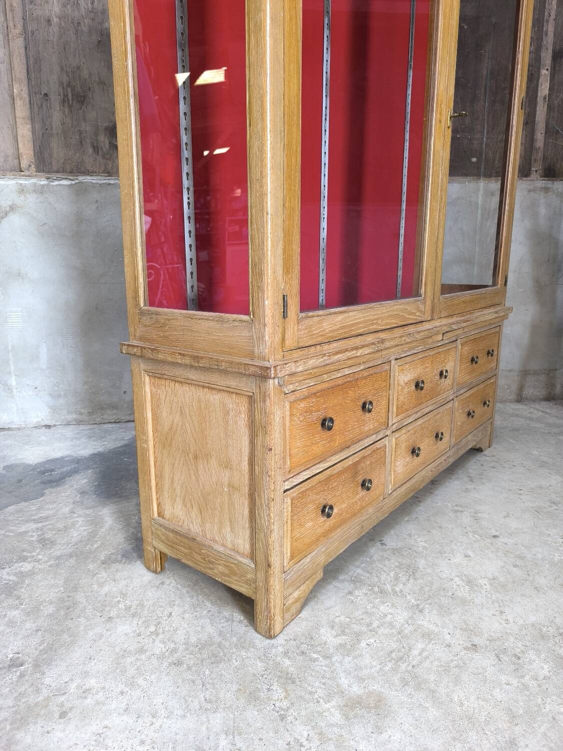 1950s trade furniture display case