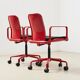 Pair of Supporto Desk Chairs by Frederick Scott for ICF Italy 1976