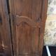 Paire de portes d'armoire ancienne en bois