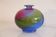 Vase suedois en verre 1970