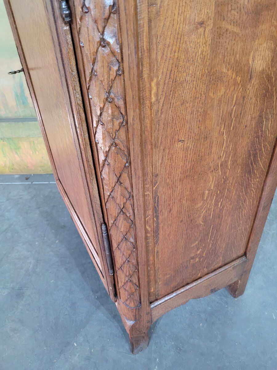 Large Norman jam cabinet in oak