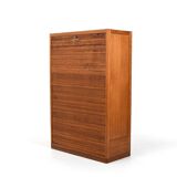 Hans Wegner Tambour Door Cabinet for Plan Møbler 1940s