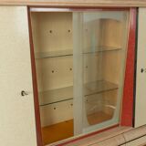 1950s kitchen cabinet, two-piece, Vintage