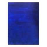Tableau Bleu Abstrait