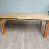large rustic farmhouse table