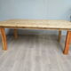 large rustic farmhouse table