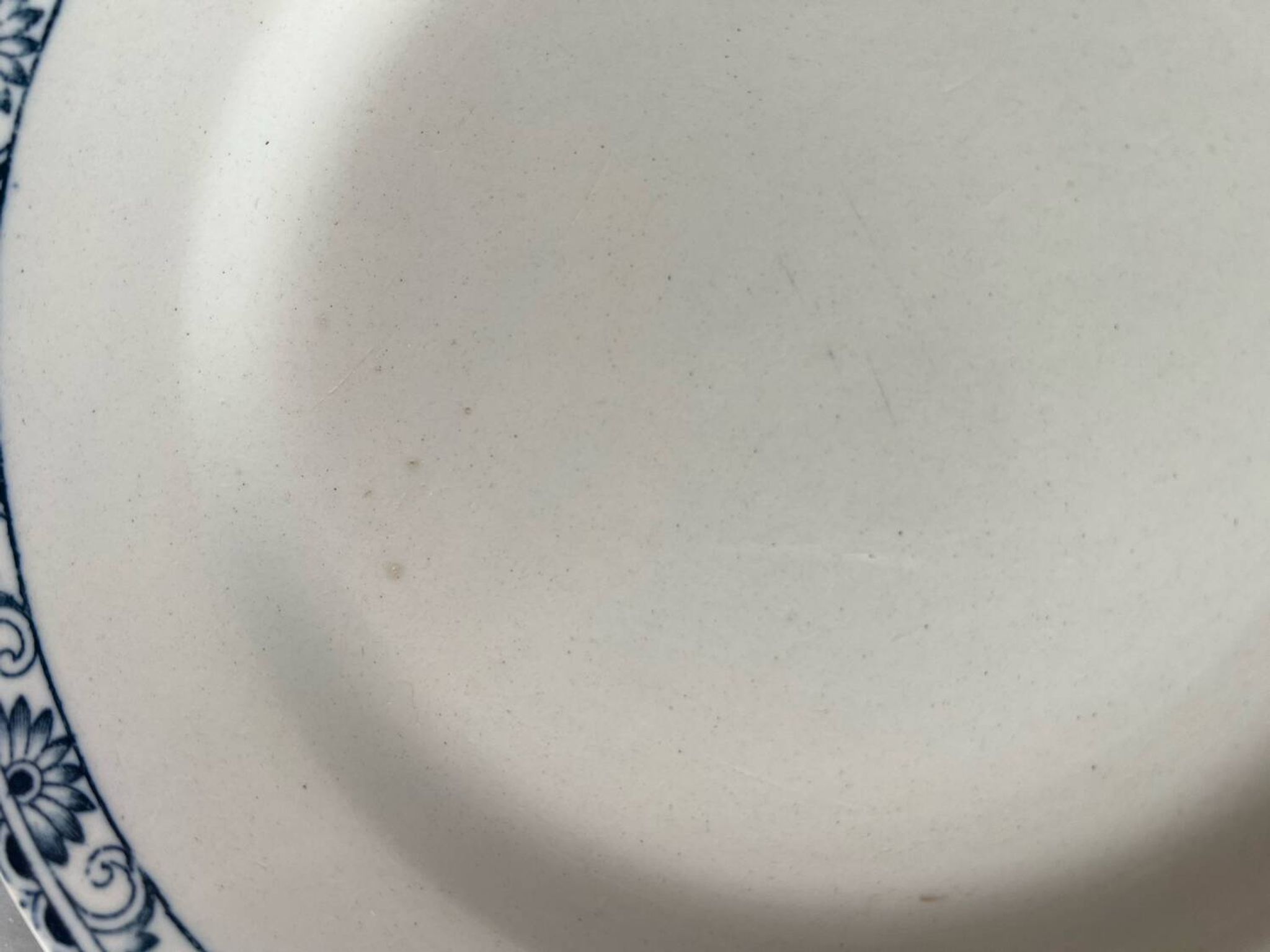 Ironstone plates