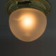 Large Art Nouveau Flush Mount, 1920s, Restored
