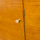 Danish Scandinavian wardrobe signed Sven Ellekaer 1960 3 doors 2 drawers with mounting plan
