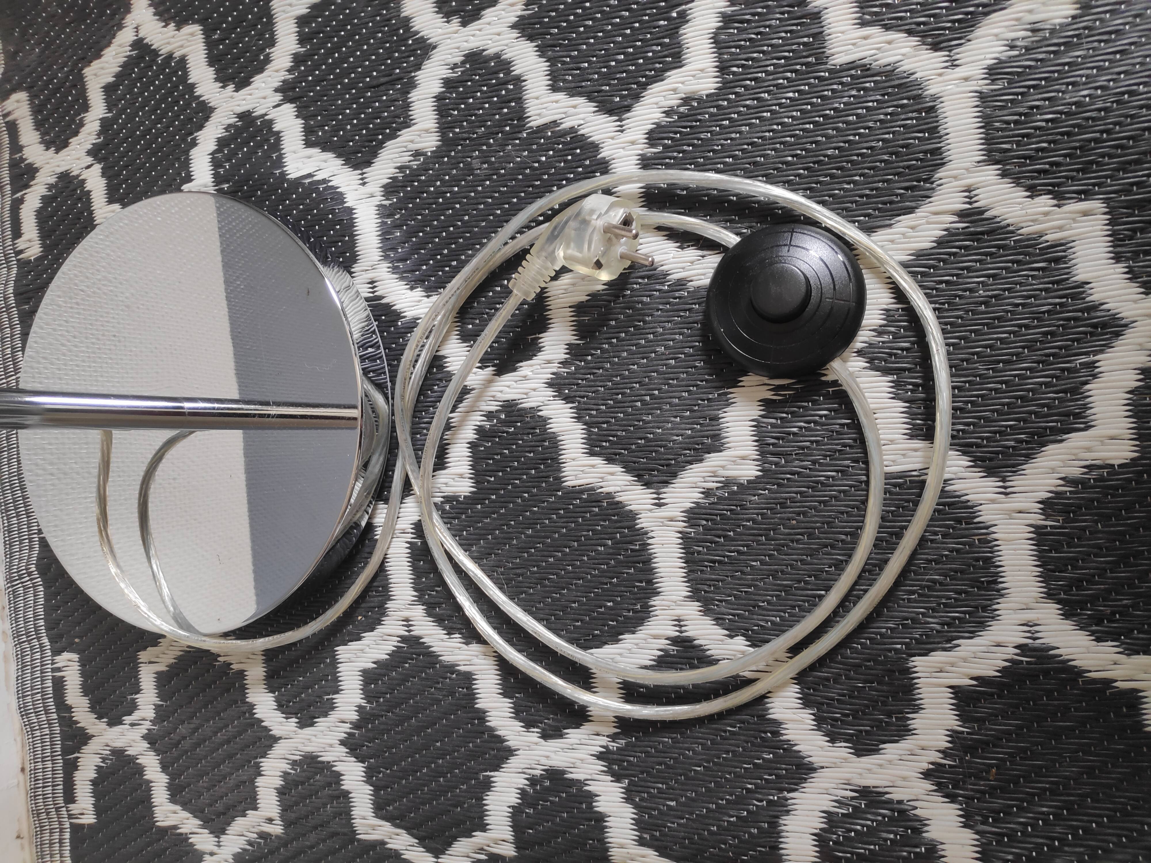 Sputnik lamp 18 chrome metal lights, foot switch