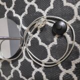 Sputnik lamp 18 chrome metal lights, foot switch