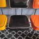 Vintage vinyl chairs