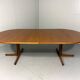 Karl Erik Ekselius extendable oak dining table J.O. Carlsson Sweden