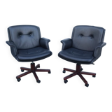 Pair of office chairs