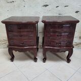 Carved bedside tables