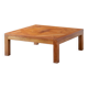 solid oak coffee table Aremberg parquet pattern from the 19th century