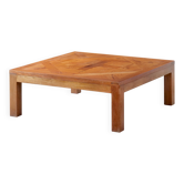 table basse chêne massif Motif Parquet Aremberg du 19e