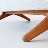 Illum Wikkelso model ML-140 three-seater sofa Laursen Denmark 1960