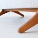 Illum Wikkelso model ML-140 three-seater sofa Laursen Denmark 1960