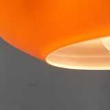 Mid-century glass tulip pendant by Peill & Putzler, 1960s