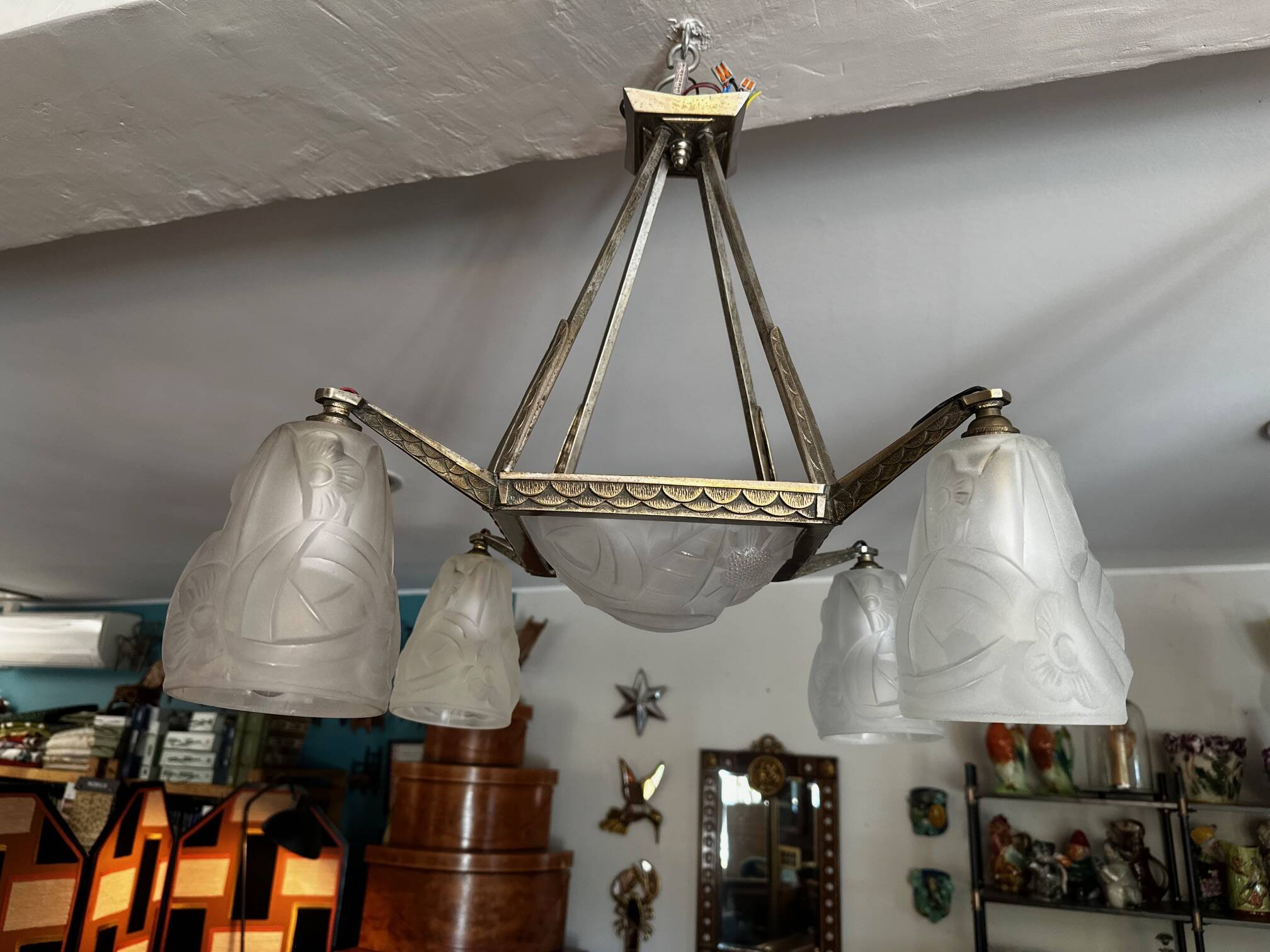 Art Deco chandelier