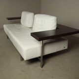 Rolf Benz Dono sofa by Christian Werner in white leather, 1990s