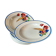 Lot de 8 assiettes creuses Salins modèle Champêtre